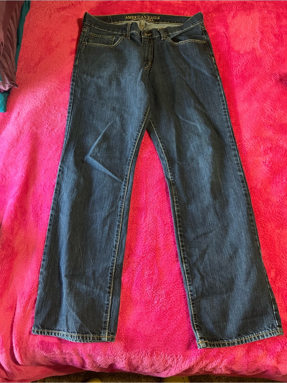 American Eagle Outfitters Men’s Blue Straight Jeans